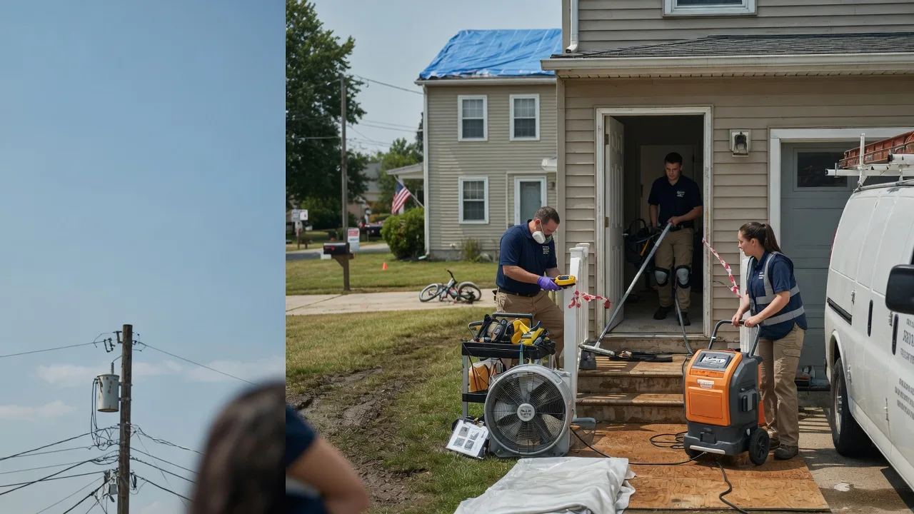 Water Damage Repair in West Middletown, PA near me